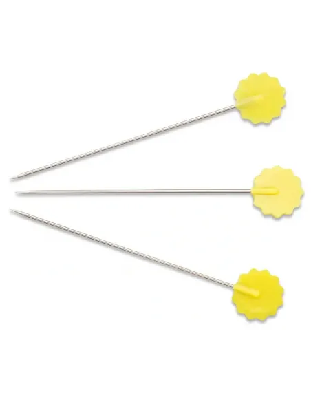 Épingles quilting Prym tête fleur jaune | Zephyr Tissus