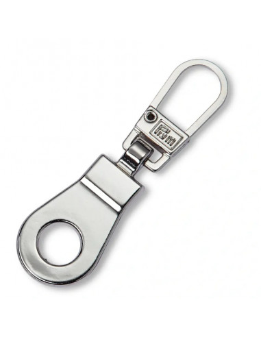 Tirette « Fashion-Zipper », oeillet, argent