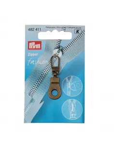Tirette Prym Fashion-Zipper, laiton antique | Zephyr Tissus