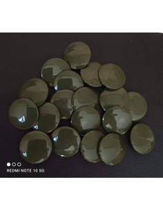 Bouton à queue, Ø 27 mm, blanc 2