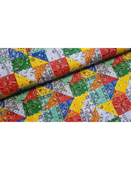Cretonne de coton, bandanas