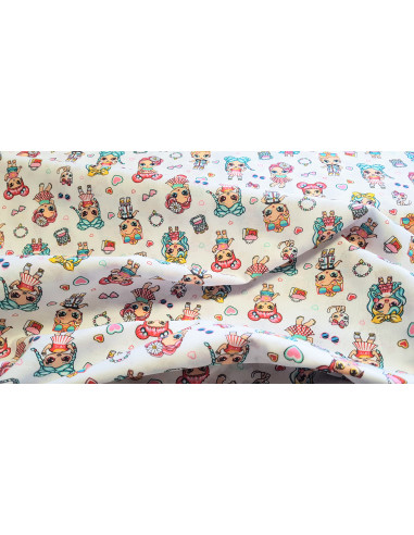 Cretonne de coton, cute