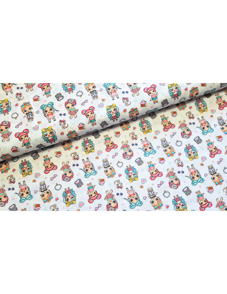 Cretonne de coton, cute