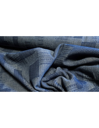 Coton piqué, patchwork jean