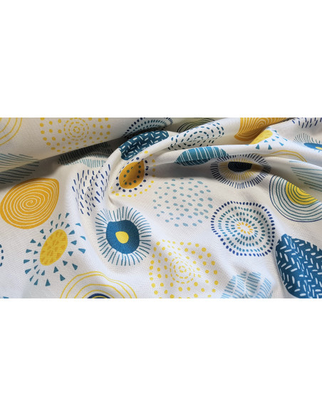 Demi-natté, cercles