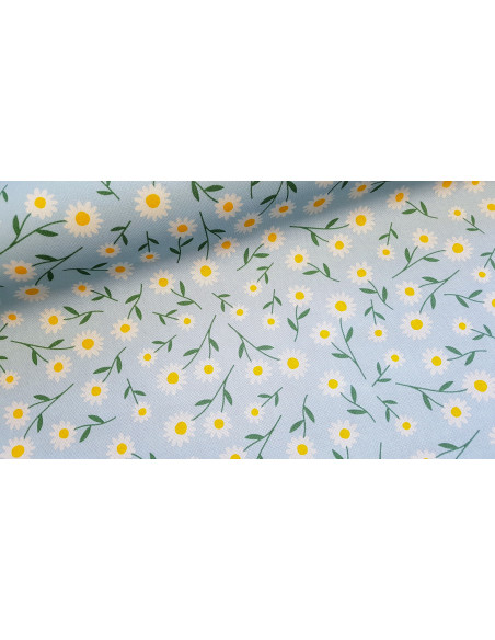 Demi-natté, pâquerette