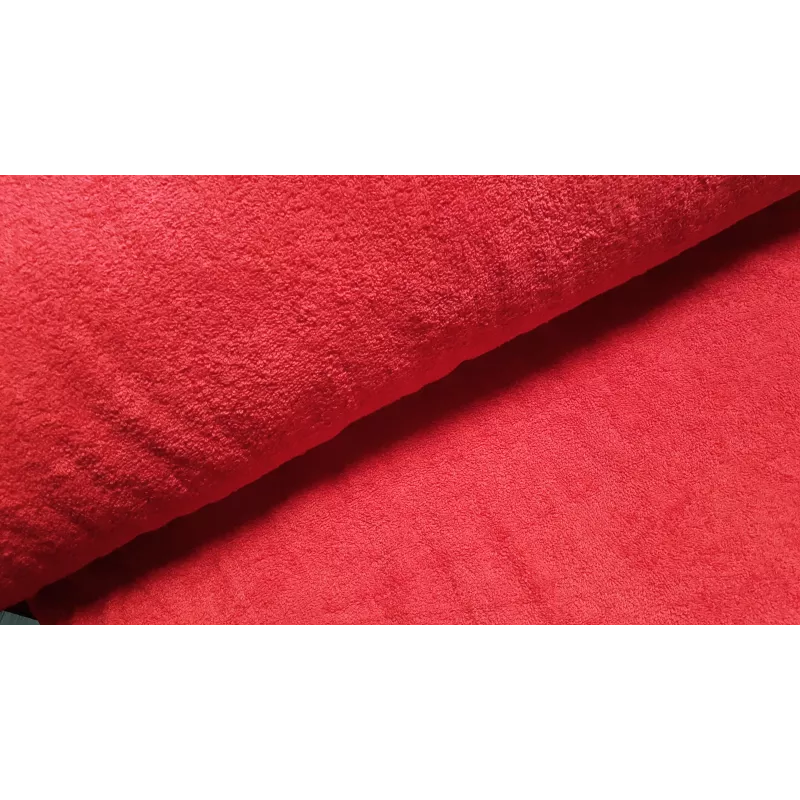 Eponge de coton, rouge