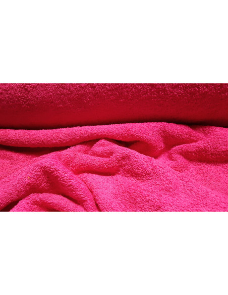 Eponge de coton, fuchsia