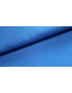 Double gaze unie, bleu roi