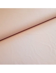 Tissu, Crêpe Léger Uni, Rose Poudré, Laize 147 cm, 100% Polyester 169g/m²