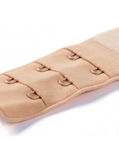 Rallonge attache de soutien-gorge, crochet 3x2, 40mm, couleur chair 2