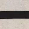 Élastique côtelé, 25mm, noir