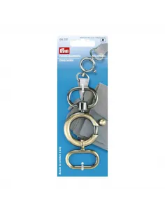 Boucle ceinture à clip Prym laiton 35 mm | Zephyr Tissus