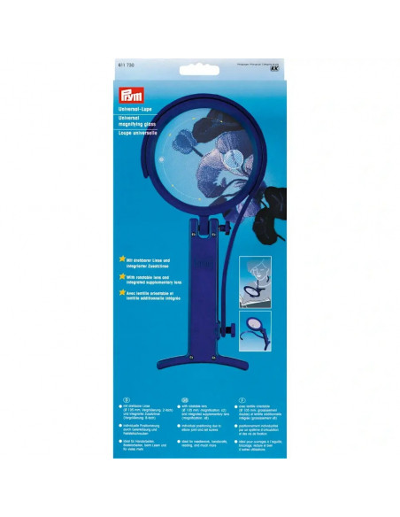 Loupe universelle avec étrier