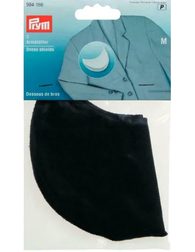 Dessous de bras Prym coton noir taille M | Zephyr Tissus