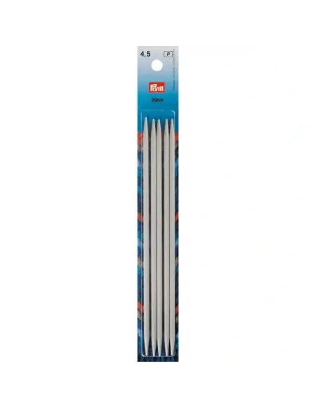 Aiguilles à tricoter 2 pointes Prym 20 cm | Zephyr Tissus