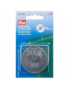 Lame de rechange pour couteaux rotatifs, 45mm, 1 lame