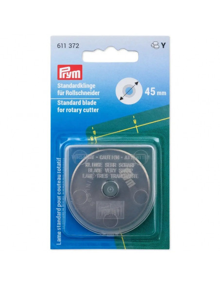 Lame de rechange pour couteaux rotatifs, 45mm, 1 lame