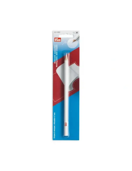 Crayon à marquer lavable Prym blanc | Zephyr Tissus