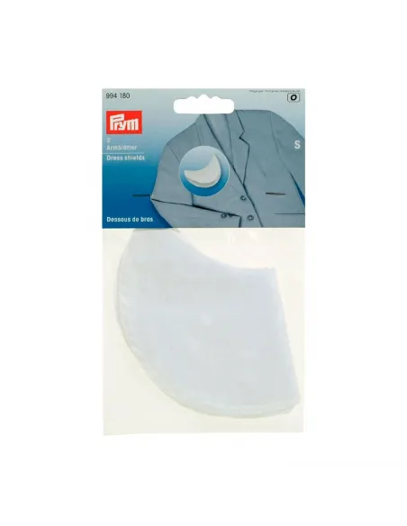 Dessous de bras Prym taille S blanc en coton | Zephyr Tissus