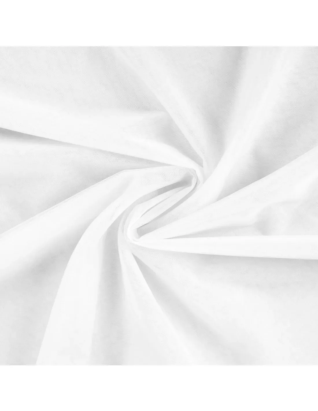 Tulle souple pailleté blanc argenté, tombé léger sur fond clair