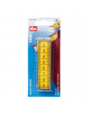 Centimètre « fibre de verre », Prym, Jaune, 254 cm, PVC
