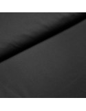 Tissu, Sergé de Coton Épais, Gris Anthracite, Laize 150 cm, 100% Coton