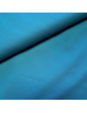 Tissu, Sergé de Coton Épais, Bleu Paon, Laize 150 cm, 100% Coton 280g/m²