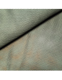 Tissu, Filet Macramé Ajouré, Vert Kaki Profond, Laize 150 cm, Polyester Coton Extensible