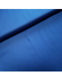Tissu, Satin de Coton Uni, Bleu Roi, Laize 150 cm, 100% Coton 172.5g/m²