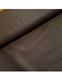 Tissu, Canvas Uni, Marron, Laize 140 cm, 100% Coton 322g/m²