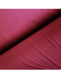 Tissu, Jersey de Coton Uni, Bordeaux, Laize 145 cm, Coton Stretch Oeko-Tex