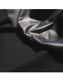 Tissu, PUL Uni, Noir, Imperméable Polyester Polyuréthane