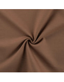 Tissu, Jersey Milano Uni, Marron Tabac, Laize 150 cm, Viscose Stretch Oeko-Tex