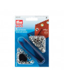 Œillets et rondelles, Prym, Brun, 4,0 mm, Laiton inoxydable