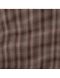 Tissu, Toile Stretch, Pieds de Poule Bordeaux, Laize 150 cm, Viscose Élasthanne