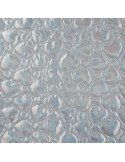 Tissu, Matelassé Cœurs, Argenté, Laize 140 cm, 50% Polyuréthane 50% Polyester
