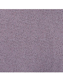 Tissu, Sweat Imprimé Pois Envers Polaire, Lilas, Laize 150 cm, 40% Coton 56% Polyester 4% Élasthanne
