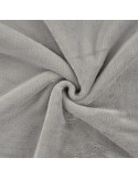 Tissu, Polaire Doudou, Gris Clair, Laize 150 cm, 100% Polyester 290g/m²