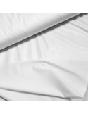 Tissu, PUL Uni, Blanc, Imperméable Polyester Polyuréthane