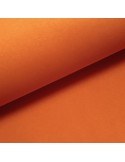 Tissu, Molleton Sweat Épais Uni, Orange Vif, Laize 160 cm, Coton Polyester Oeko-Tex