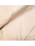 Tissu, Satin de Coton Stretch Uni, Beige Sable, Laize 140 cm, Coton & Élasthanne