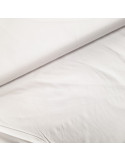 Tissu, Viscose Unie Stretch, Blanc, Laize 140 cm, 97% Viscose 3% Elasthanne