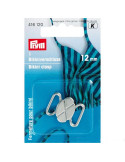 Clip boucle pour bikini et ceinture, Prym, Argent, 12 mm