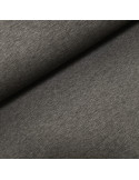 Tissu, Jersey Épais et Fluide Uni, Gris Anthracite, Laize 157 cm, Polyester Spandex