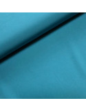 Tissu, Sergé Microfibre Stretch, Bleu Canard, Laize 145 cm, 94% Polyester 6% Élasthanne