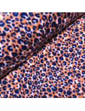Tissu, Fourrure Léopard, Rose, Laize 150 cm, 100% Polyester