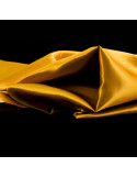 Tissu, Doublure Satin Unie, Doré, Laize 150 cm, 100% Polyester