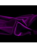 Tissu, Doublure Satin Unie, Violet Intense, Laize 150 cm, 100% Polyester