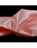 Tissu, Doublure Satin Unie, Rose, Laize 150 cm, 100% Polyester